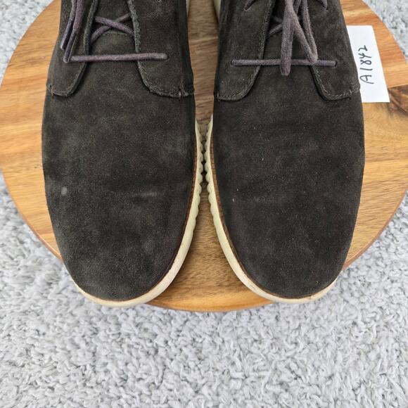 Cole Haan Men 13M Grand Os Gray Suede Casual Lifestyle Daily Lace Up Chukka Boot main image 6